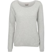 Vero Moda Rundhalspullover "VMCARE STRUCTURE LS O-NECK BLOUSE", aus Bio-Baumwolle von Vero Moda