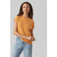 Vero Moda Rundhalsshirt "VMAVA PLAIN SS TOP GAJRS NOOS" von Vero Moda