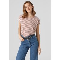 Vero Moda Rundhalsshirt "VMAVA PLAIN SS TOP STRIPE GA JRS NOOS" Vero Moda Rundhalsshirt "VMAVA PLAIN SS TOP STRIPE GA JRS NOOS" von Vero Moda