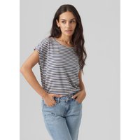 Vero Moda Rundhalsshirt "VMAVA PLAIN SS TOP STRIPE GA JRS NOOS" Vero Moda Rundhalsshirt "VMAVA PLAIN SS TOP STRIPE GA JRS NOOS" von Vero Moda