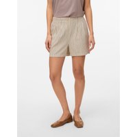Vero Moda Shorts "VMJESMILO HW SHORTS WVN NOOS" mit Leinen von Vero Moda