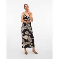 Vero Moda Spaghettikleid "VMEASY JOY SLIT MAXI V-NECK DRESS WV GA" von Vero Moda