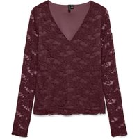 Vero Moda Spitzenshirt "VMIBEN LS V-NECK TOP JRS NOOS" Vero Moda Spitzenshirt "VMIBEN LS V-NECK TOP JRS NOOS" von Vero Moda