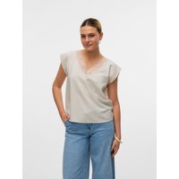 Vero Moda Spitzentop "VMSAFA SL V-NECK LACE TOP WVN GA NOOS" Vero Moda Spitzentop "VMSAFA SL V-NECK LACE TOP WVN GA NOOS" von Vero Moda