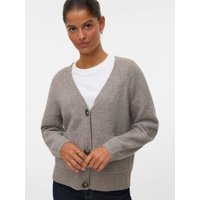 Vero Moda Strickjacke "VMBOOM LS V-NECK BUTTON CARDIGAN GA NOOS" von Vero Moda