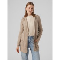 Vero Moda Strickjacke "VMDOFFY LS OPEN HOOD CARDIGAN GA NOOS" von Vero Moda