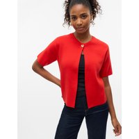 Vero Moda Strickjacke "VMGOLD SS O-NECK ONE BUTTON CARDIGAN" Vero Moda Strickjacke "VMGOLD SS O-NECK ONE BUTTON CARDIGAN" von Vero Moda