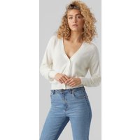 Vero Moda Strickjacke "VMNEWLEXSUN LS SHORT V-NECK CAR GA NOOS", mit Knopfleiste Vero Moda Strickjacke "VMNEWLEXSUN LS SHORT V-NECK CAR GA NOOS", mit Knopfleiste von Vero Moda