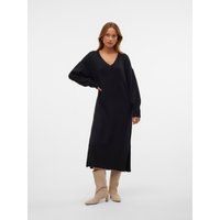 Vero Moda Strickkleid "VMJUPITER LS V-NECK CALF DRESS BF" von Vero Moda