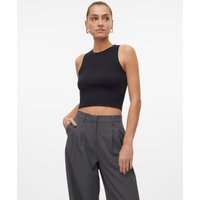 Vero Moda Strickpullover "VMGINNY SL O-NECK CROP TOP NOOS" von Vero Moda