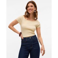 Vero Moda Stricktop "VMPOPPY SS OFF SHOULDER TOP VMA NOOS" von Vero Moda
