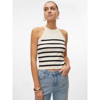 Vero Moda Stricktop "VMSABA RIB SL O-NECK TOP GA NOOS" von Vero Moda