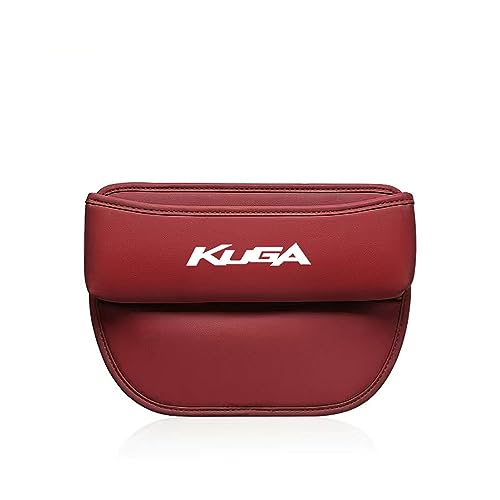 Auto Vordersitz Leder Lückenfüller, für Ford Kuga MK1 MK2 MK3 1 2 3 2009 2010 2011 2014 2015 2016 Crevice Organizer Box Seat Slot Storage Innenzubehör,B von VeroCh