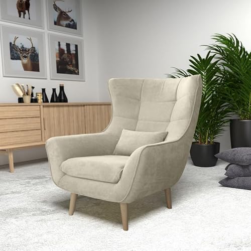 Verona Idee Sessel LOLO MIT MIT HOLZBEINE - Mono 231 von Verona Idee
