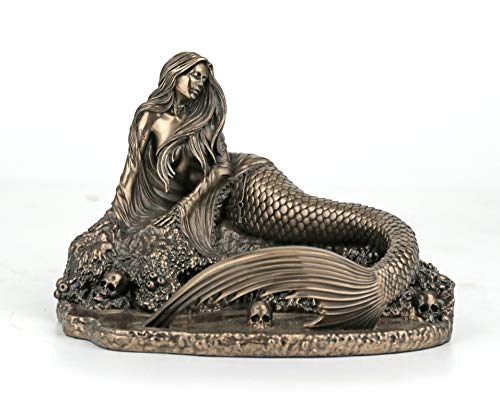 Veronese Design Anne Stokes Sirenen Lament aus Kunstharz, Bronze-Finish, 14 cm von Veronese Design