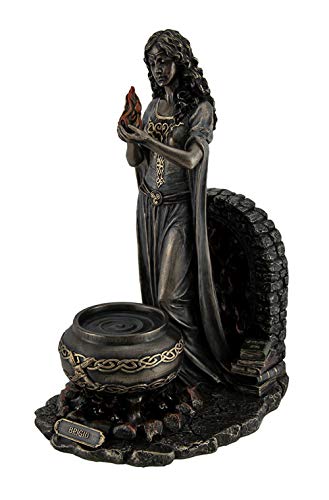 Veronese Design B06XYKMK8D Brigid Göttin der Herzen & Home hält Heilige Flamme Statue Veronese Design B06XYKMK8D Brigid Göttin der Herzen & Home hält Heilige Flamme Statue von Veronese Design