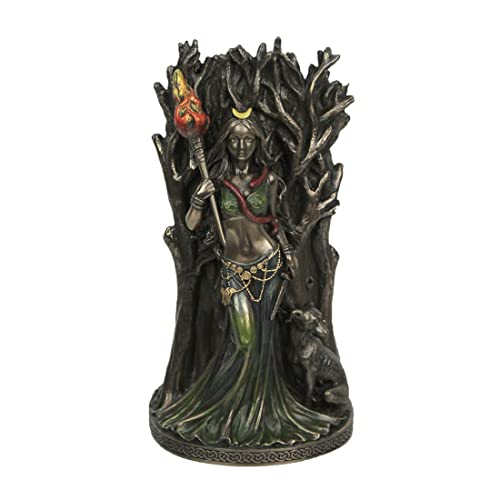 Veronese Design Bronze-Harz, Hekate, griechische Göttin der Magie, Skulptur, Heimdekoration, Kunst, Mythos, Statue Veronese Design Bronze-Harz, Hekate, griechische Göttin der Magie, Skulptur, Heimdekoration, Kunst, Mythos, Statue von Veronese Design