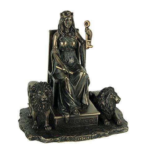 Veronese Design Cybele Statue der antiken griechischen Mutter Göttin, Bronze-Finish Veronese Design Cybele Statue der antiken griechischen Mutter Göttin, Bronze-Finish von Veronese Design