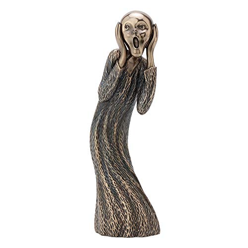 Veronese Design Edvard Munch The Scream Skulptur, 20,3 cm, antikes Bronze-Finish von Veronese Design