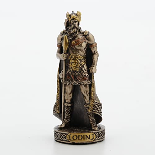 Veronese Design Loki nordischer Gott des Unfugs handbemalte Polyresin-Figur, 9,5 cm von Veronese Design