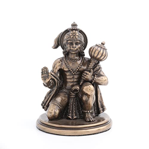 Veronese Design Mini Hanuman Statue - Hindu-Gott der Stärke, Figur, 8,3 cm hoch von Veronese Design