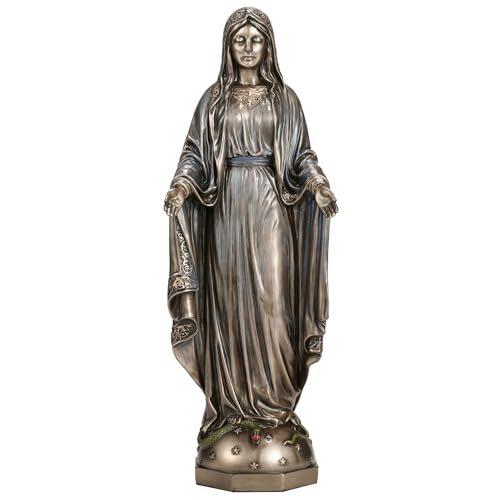 Veronese Design Statue Our Lady of Grace Virgin Mary Cold Cast Resin Statue Bronze Finish Sculpture Religious Home Decor Veronese Design Statue Our Lady of Grace Virgin Mary Cold Cast Resin Statue Bronze Finish Sculpture Religious Home Decor von Veronese Design