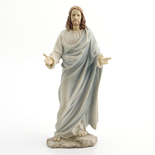 Wu Jesus Christus segnet Statue wirkliche Bronzepulver gegossen Statue Skulptur 12" Wu Jesus Christus segnet Statue wirkliche Bronzepulver gegossen Statue Skulptur 12" von Veronese Design