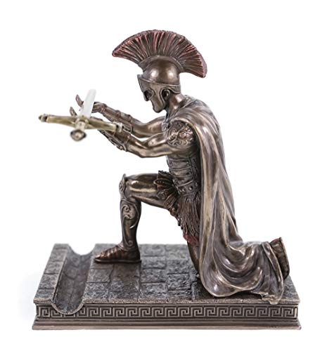 Veronese 708-7407 Brieföffner römischer Zenturio kniet mit Schwert Skulptur Figur Legion von Veronese