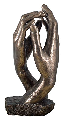Veronese Kathedrale von Auguste Rodin 1908 Nachbildung Handskulptur bronziert von Veronese by Joh. Vogler GmbH