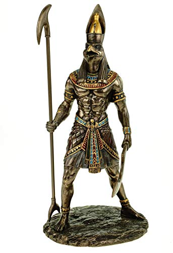 Veronese Figur Horus ägyptischer Gott des Himmels 27 cm Ägypten Pharao bronziert von Veronese by Joh. Vogler GmbH