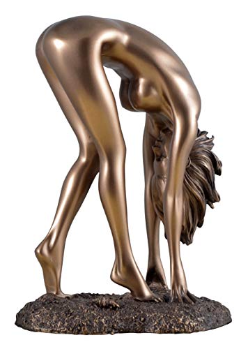 Veronese by Joh. Vogler GmbH Weiblicher Akt Unterwerfung Frau Steht gebückt bronziert Figur Skulptur von Veronese by Joh. Vogler GmbH