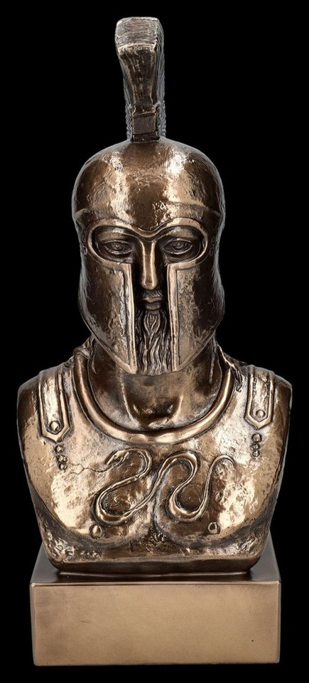 Veronese Dekofigur Spartaner Büste mit Helm - Veronese - Mythologie Mittelalter Figur von Veronese