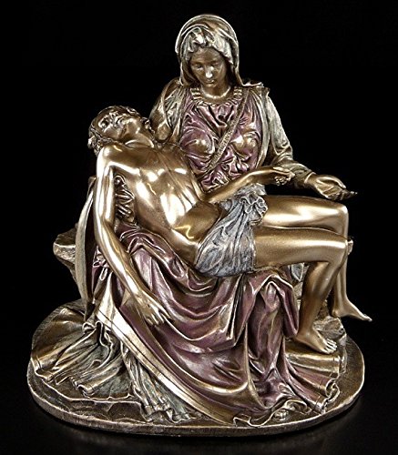 Veronese Pieta Figur - Maria mit Jesus klein - bronziert von Veronese