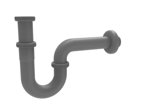 Verosan Pro SIP01MLG2302 Klassisch matt hellgrau Siphon von Verosan Pro