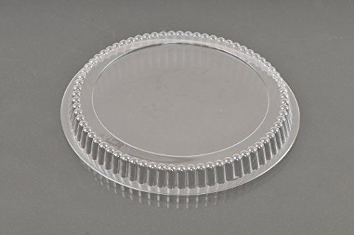 Kunststoffdeckel für Alu-Schale 1380 / 1450 ml rund, Menge: 100 Stück, Farbe: klar, Aluverpackung Kunststoffdeckel für Alu-Schale 1380 / 1450 ml rund, Menge: 100 Stück, Farbe: klar, Aluverpackung von Verpackung Mühlan
