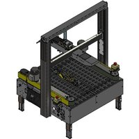 SIAT Kartonverschlussmaschine NASTRO-SB™ L8-S, mit 75 mm Verschlussaggregat, für Kartonmaße HxBxT 120-800 x 150-800 x 150 mm von SIAT