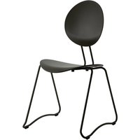 Verpan - Flex Chair, schwarz (RAL 9011) von Verpan