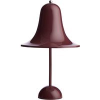 Verpan - Pantop Portable LED Akkuleuchte Ø 30 x 18 cm, burgundy von Verpan