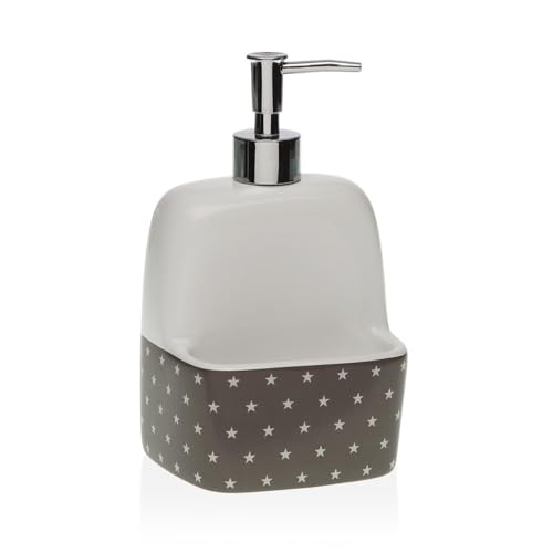 Seifenspender Versa Stars Soft Keramik ABS Dolomit 11 x 20,5 x 11 cm - Marke: Versa - EAN: 8420327521729 von Versa