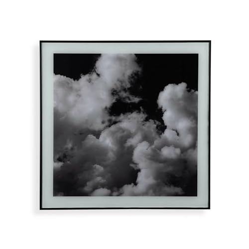Versa Bild Wolken Glas 2 x 50 x 50 cm von Versa