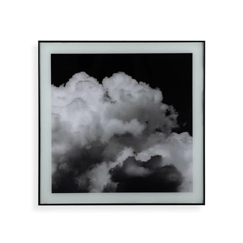 Versa Bild Wolken Glas 2 x 50 x 50 cm von Versa