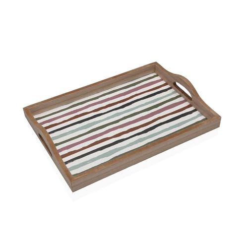 Versa Ligne Tablett aus MDF, 30 x 5 x 45 cm, Marke: Versa - EAN: 8420327570833 von Versa