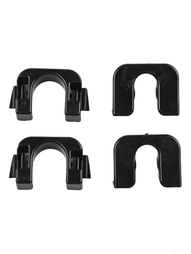 2 Paar hintere Regal-Clips Kofferraumabdeckungshalterung für Ford Fiesta MK7 für Focus mit für Qashqai Kompatibilität OEM-Teil 1539663 Ersatz von VersaGenius