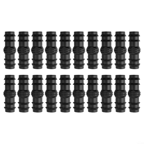 20 Stück Schlauchverbinder für Garten-Tropfsysteme, robuste Kunststoff-Steckverbinder für lange Lebensdauer (25 mm) von VersaGenius