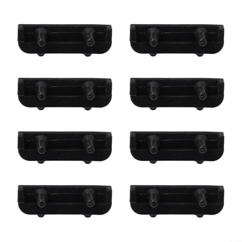 8 Stück Air Fryer Tray Rubber Bumpers,Anti-Scratch Scratch Protection Cover for Air Fryer (8pcs) von VersaGenius