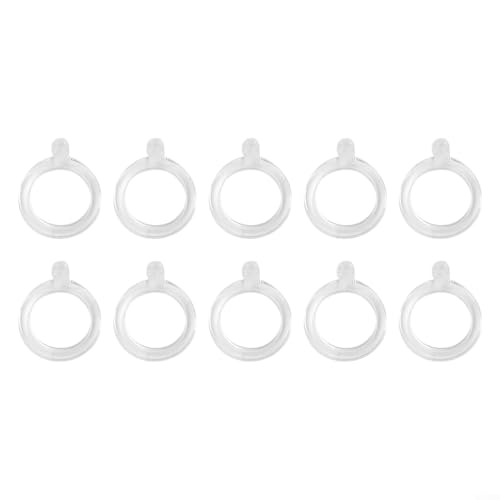 Bite Control Pellet-Halter, elastisch, transparent, perfekt auf Ihre Bedürfnisse abgestimmt, 100 Stück (S) von VersaGenius