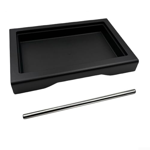 Dünne Tropfschale mit niedrigem Profil, passend für traditionelle Espresso-Kaffeemaschine, Einloch-Dampfspitze, 6 Bar, 9 Bar, 12 Bar, OPV-Federmodifikationsset, Edelstahlrohr (2-teiliges Set) von VersaGenius