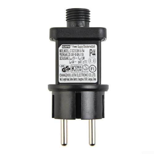 Fairy Lights Netzteil Adapter Transformator Treiber IP44 31V Max 3.6W für LED Lichterketten Außenbeleuchtung Niederspannung String Lichter Net Lichter Eiszapfen Lichter Projektor Wasserdicht Ersatz von VersaGenius