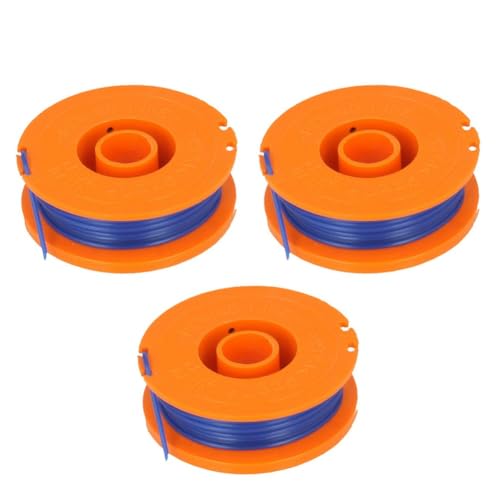 Flymo Cordless CT250 CT250X Einzelzufuhrspule und Trimmerfaden Ersatzteil FL225 Auto Feed 1 5 mm Schnur 10 m für Rasentrimmer (3 Stück) von VersaGenius