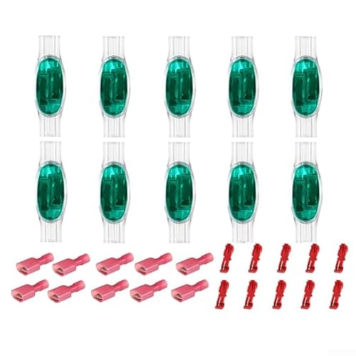 Outdoor Wasserdichte Steckverbinder Set für Mähroboter 10 Klemmen für einfache Einrichtung Outdoor Wasserdichte Steckverbinder Set für Mähroboter 10 Klemmen für einfache Einrichtung von VersaGenius